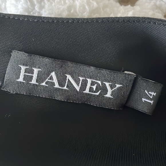 HANEY Black Long Sleeve Cocktail Dress - Picture 8 of 10